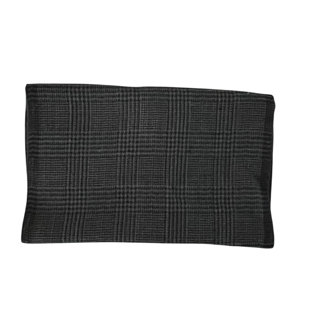 Banana Republic Black Scarf with Fringed Ends